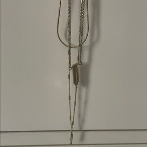 Madewell Gold Layered Necklace with Pendant